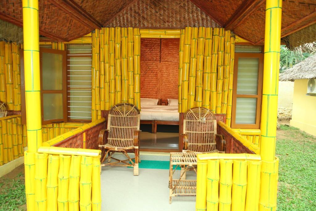 Savithri Inn Bamboo Cottages & Resorts Varkala Dış mekan fotoğraf