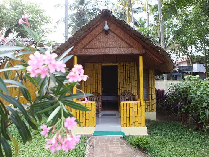 Savithri Inn Bamboo Cottages & Resorts Varkala Dış mekan fotoğraf